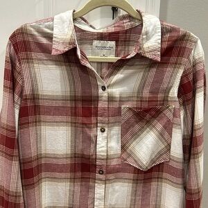Cute ABERCROMBIE & FITCH Plaid Top